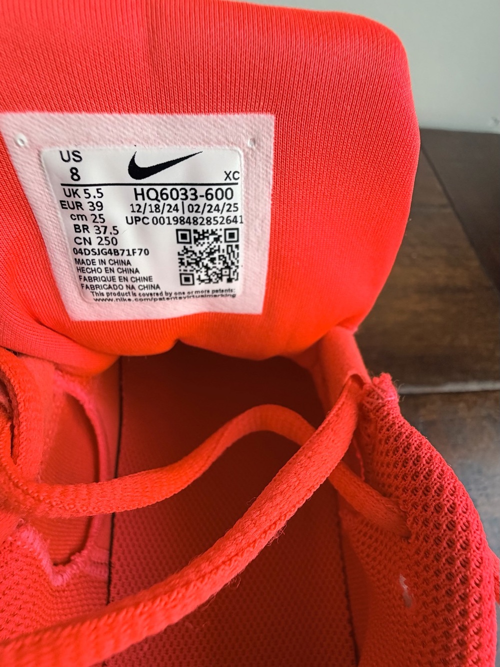 Nike Court. Vapor Pro Claybreaker- HQ6033-600 Women’s Size 8 new without box - Picture 14 of 15